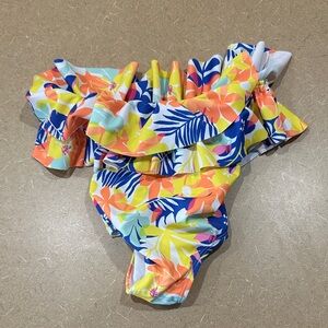 Janie and Jack Colorful Floral Swim Bottom